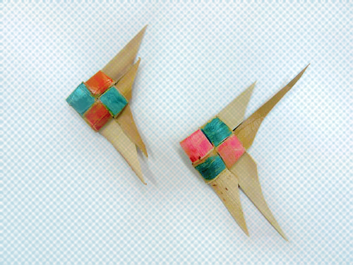 7月植物のクラフト作り体験「アダン葉で熱帯魚を作ろう」