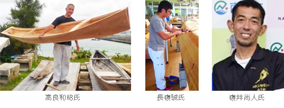 海洋文化講座ギャラリートーク沖縄の伝統的造船技術の復活-若手船大工集合！-