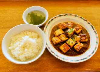 麻婆豆腐套餐(不含肉類) ¥950 (含稅)