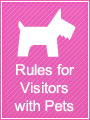 Rules for Visitors with Pets