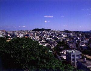 首里城からの眺望景観｜首里城より東方を望む（弁々嶽方面）のメイン画像