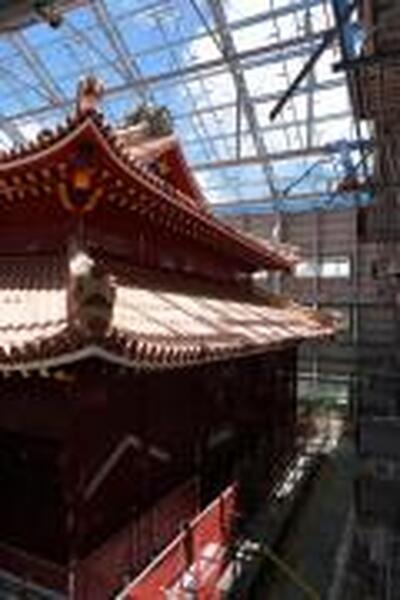 正殿外観の完成