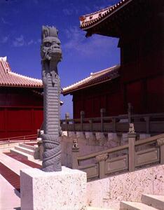 正殿｜大龍柱－吽形正面のメイン画像