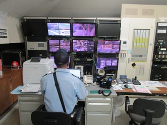 警備による巡視および監視体制