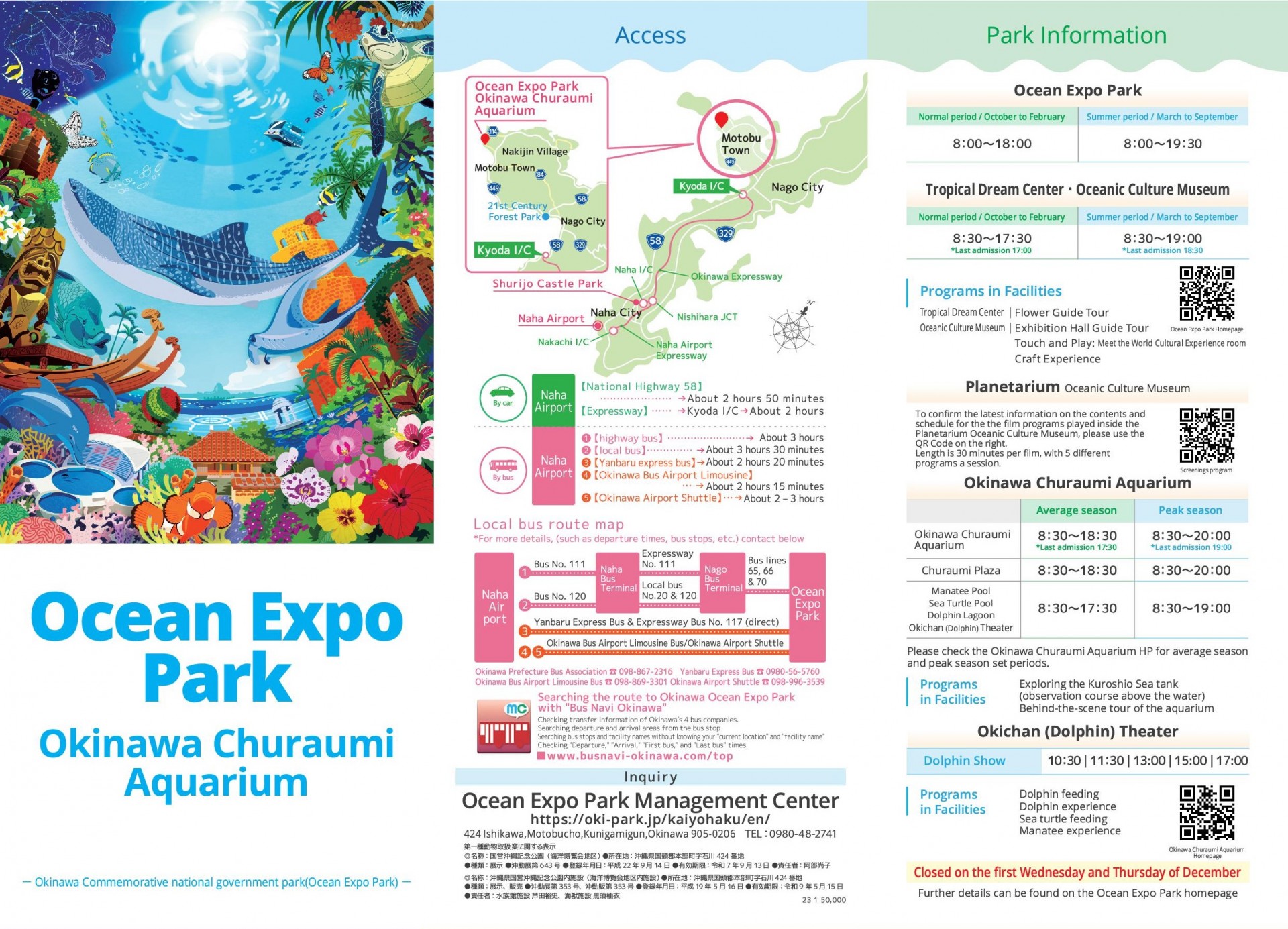 The entire map of Ocean Expo Park download