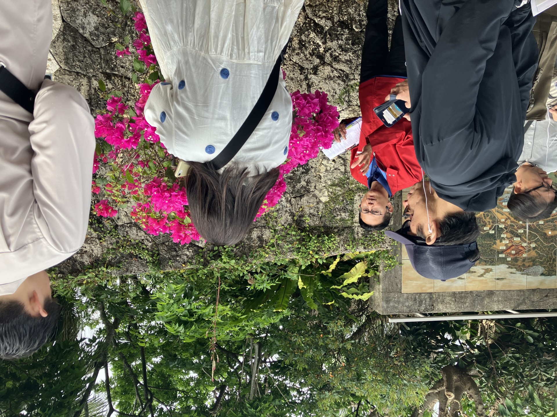 ガイドツアーの風景