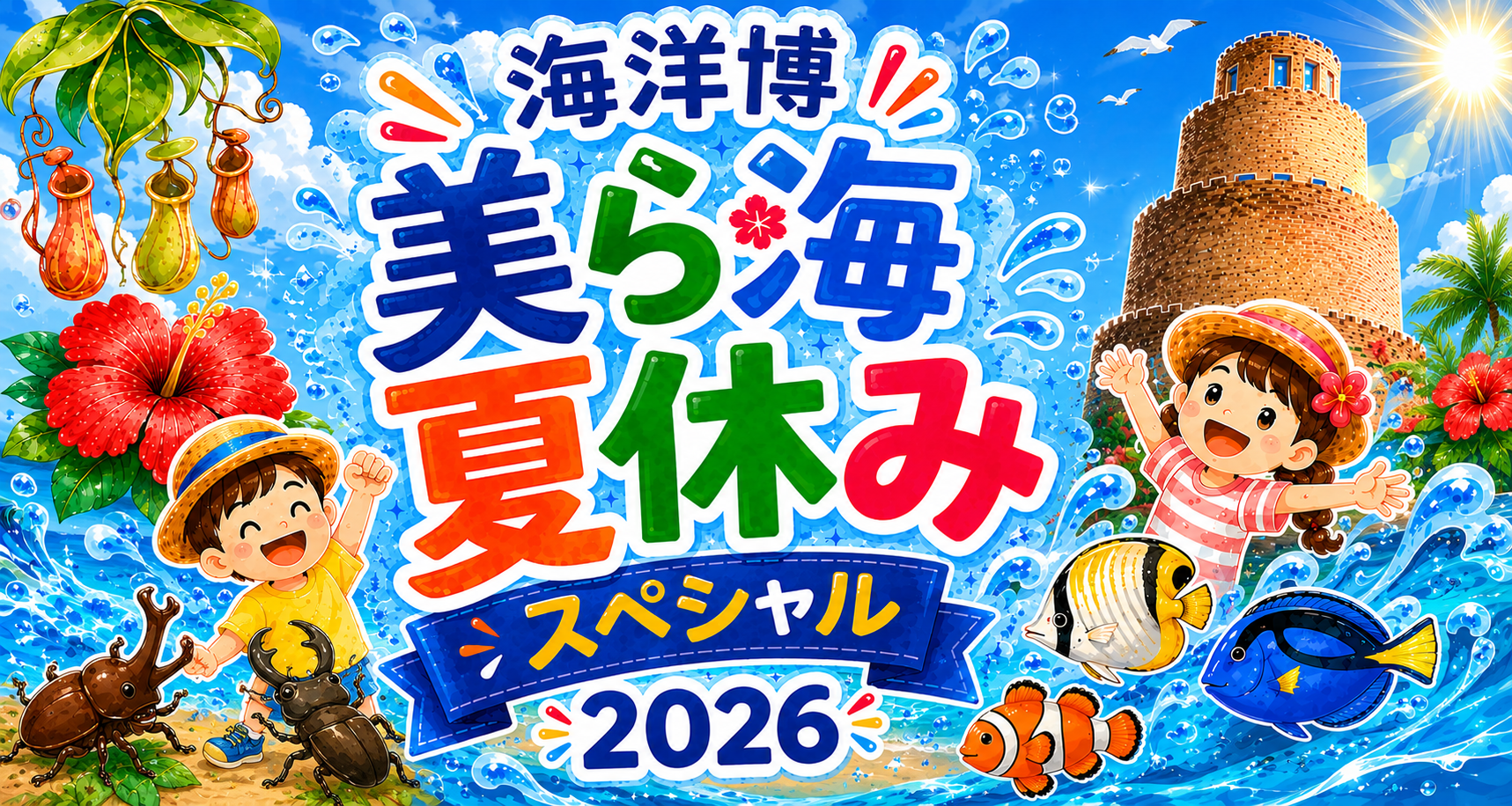 海洋博美ら海GWスペシャル