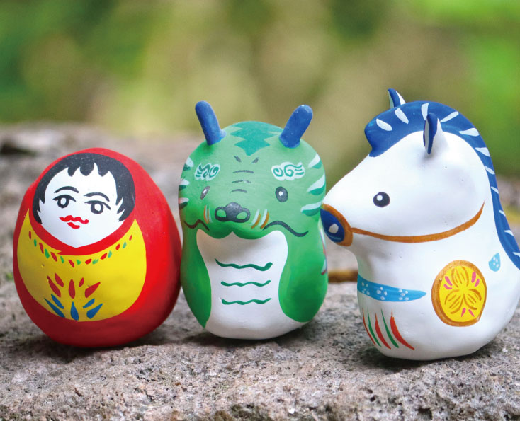 琉球張り子 絵付け体験