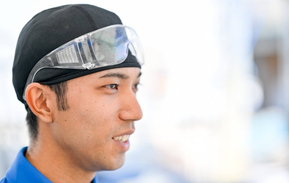 インタビュー風景