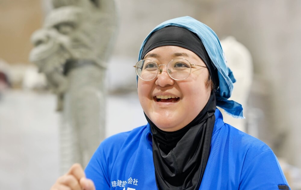 インタビュー風景