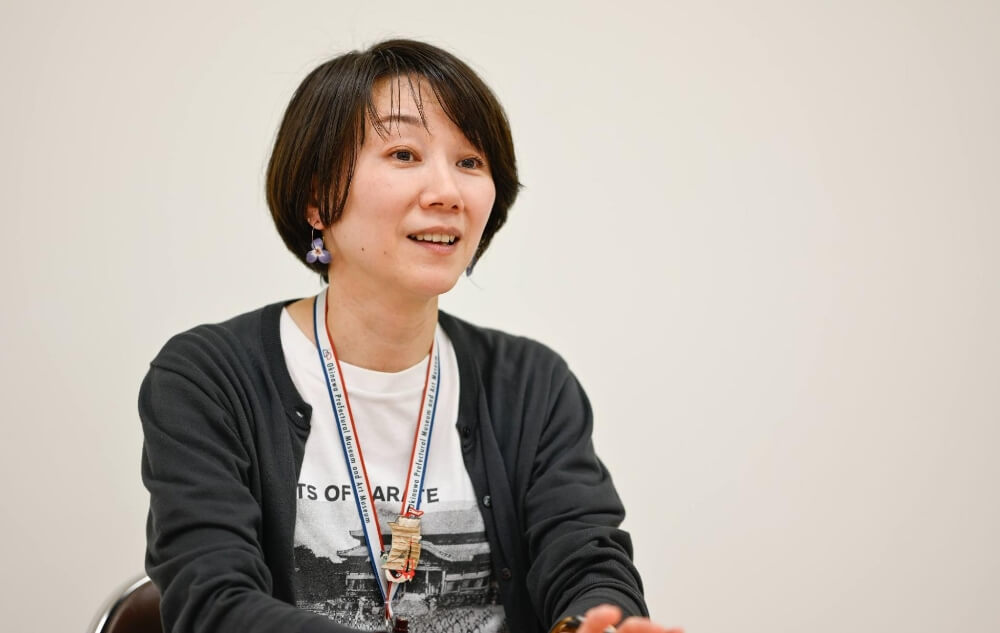 インタビュー風景