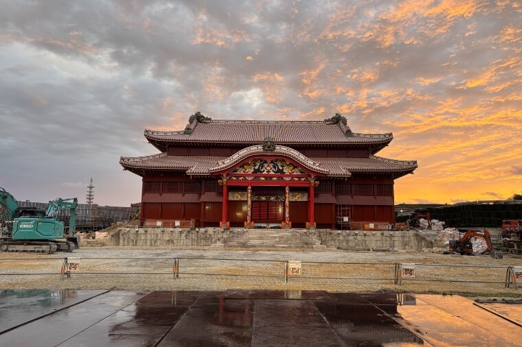 正殿外観の完成写真