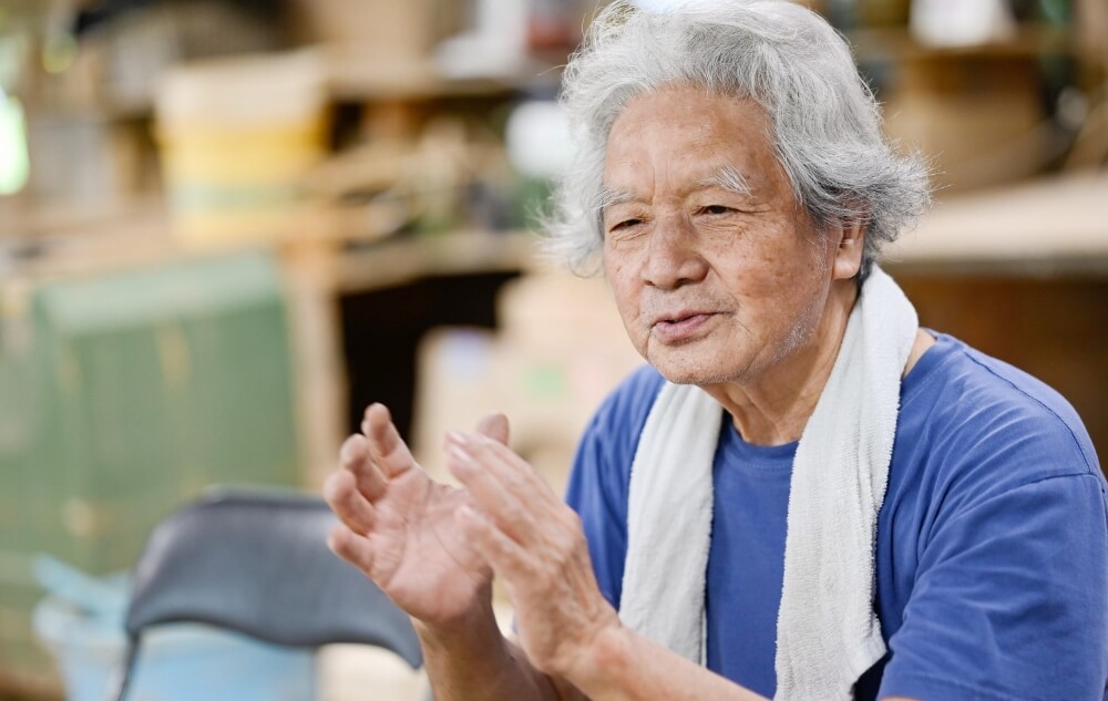 インタビュー風景