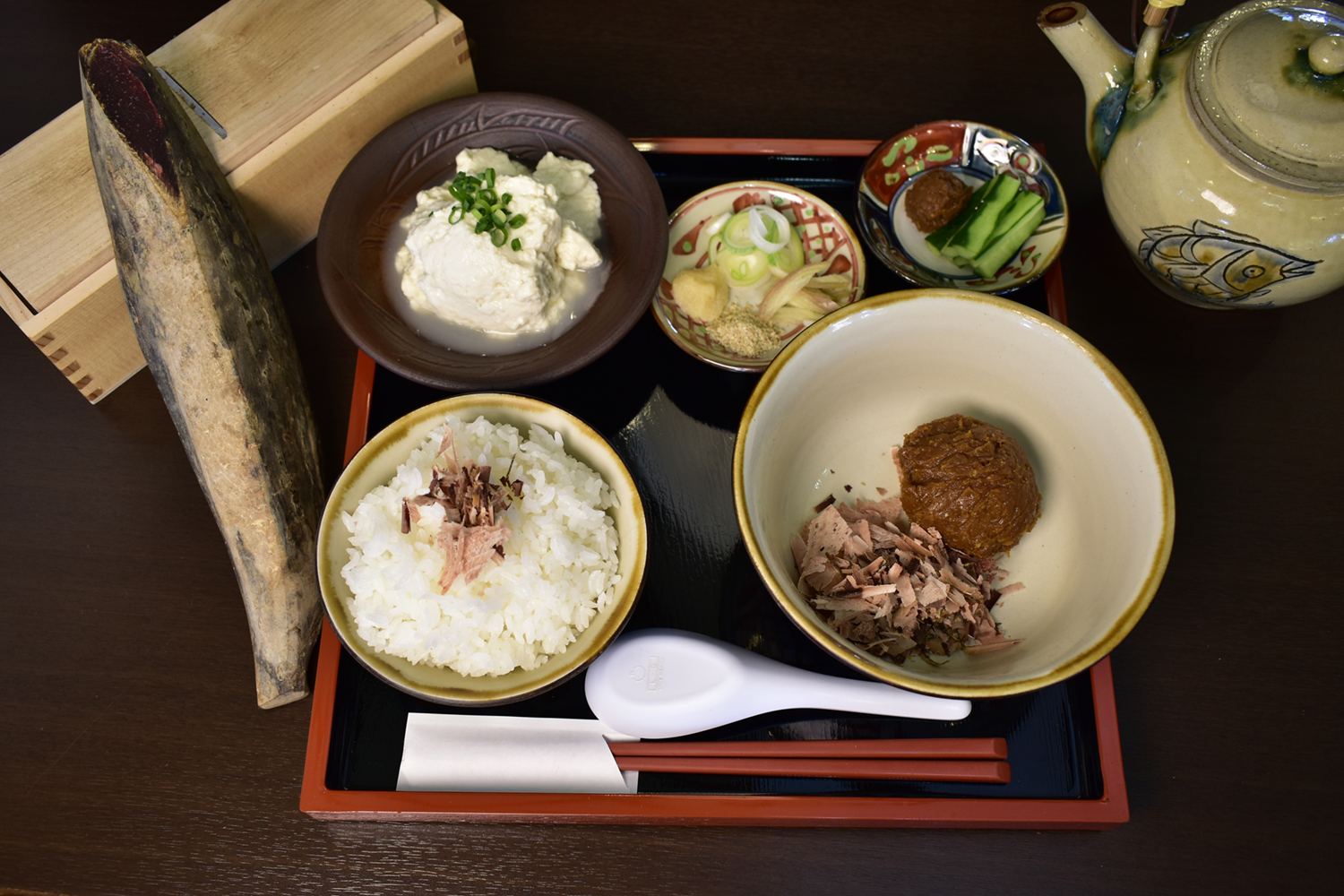 王朝みそおぼろ豆腐セット　1,250円