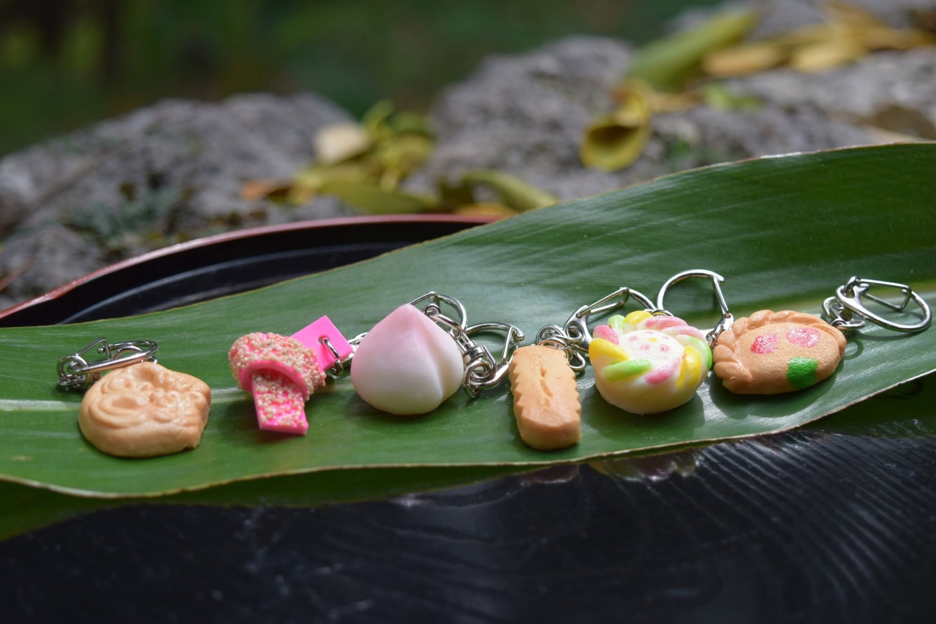 【 首里城公園限定ガチャ】　琉球菓子チャーム　500円
