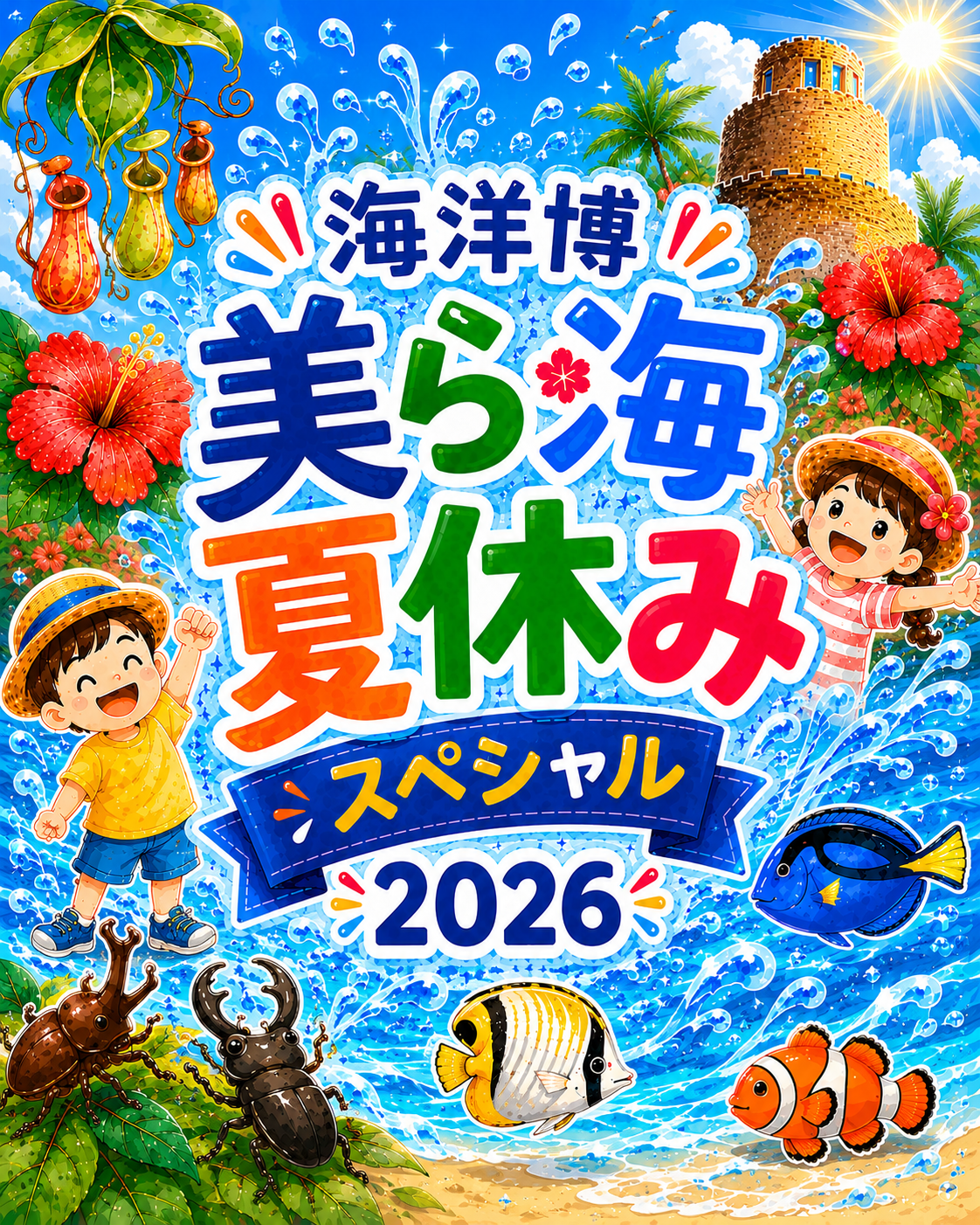 海洋博美ら海夏休みスペシャル